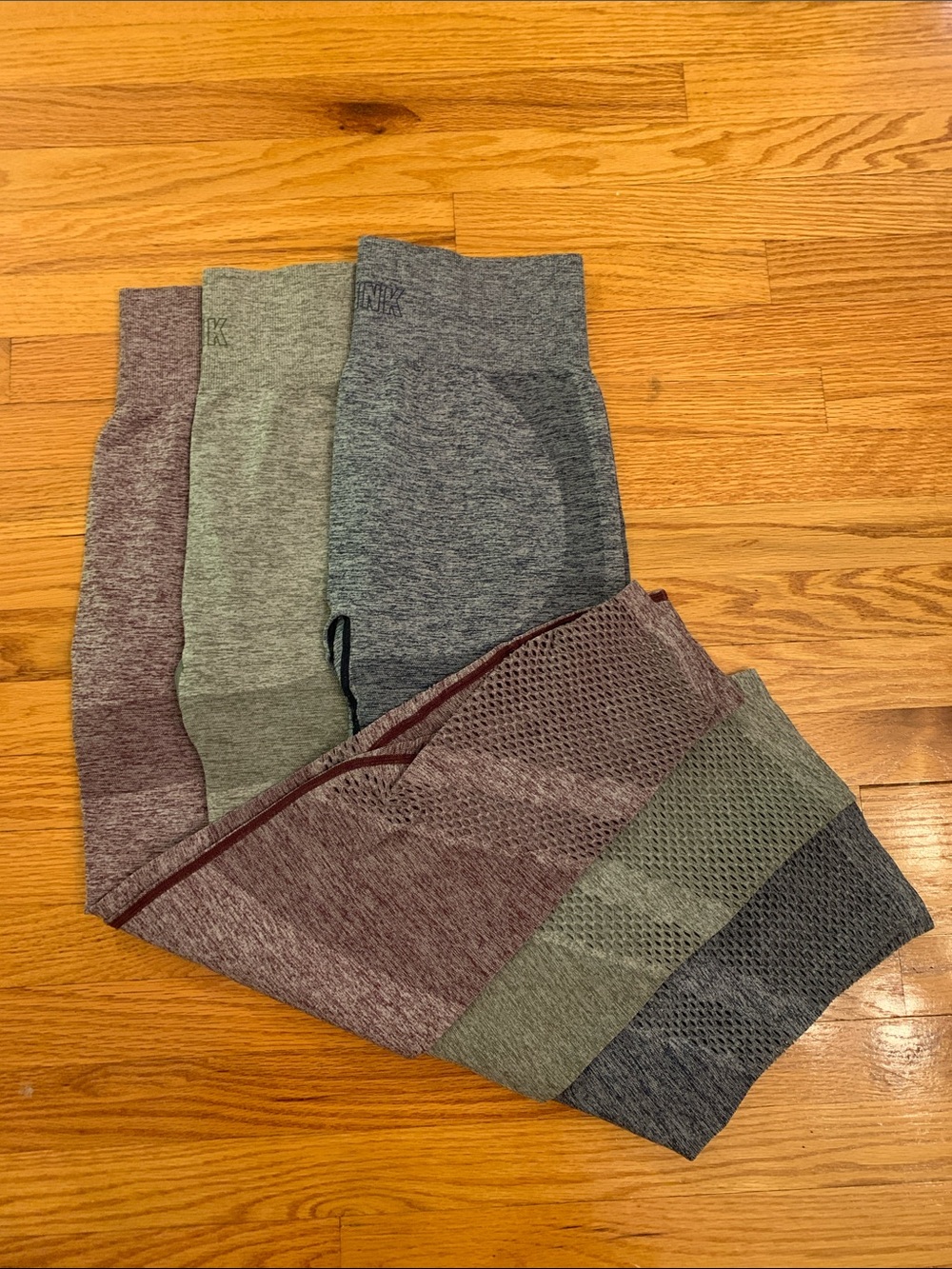 🧡$50 BUNDLE PINK Victoria's Secret Seamless Leggings